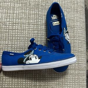 Women’s Blue Minnie Mouse Keds - Size 5